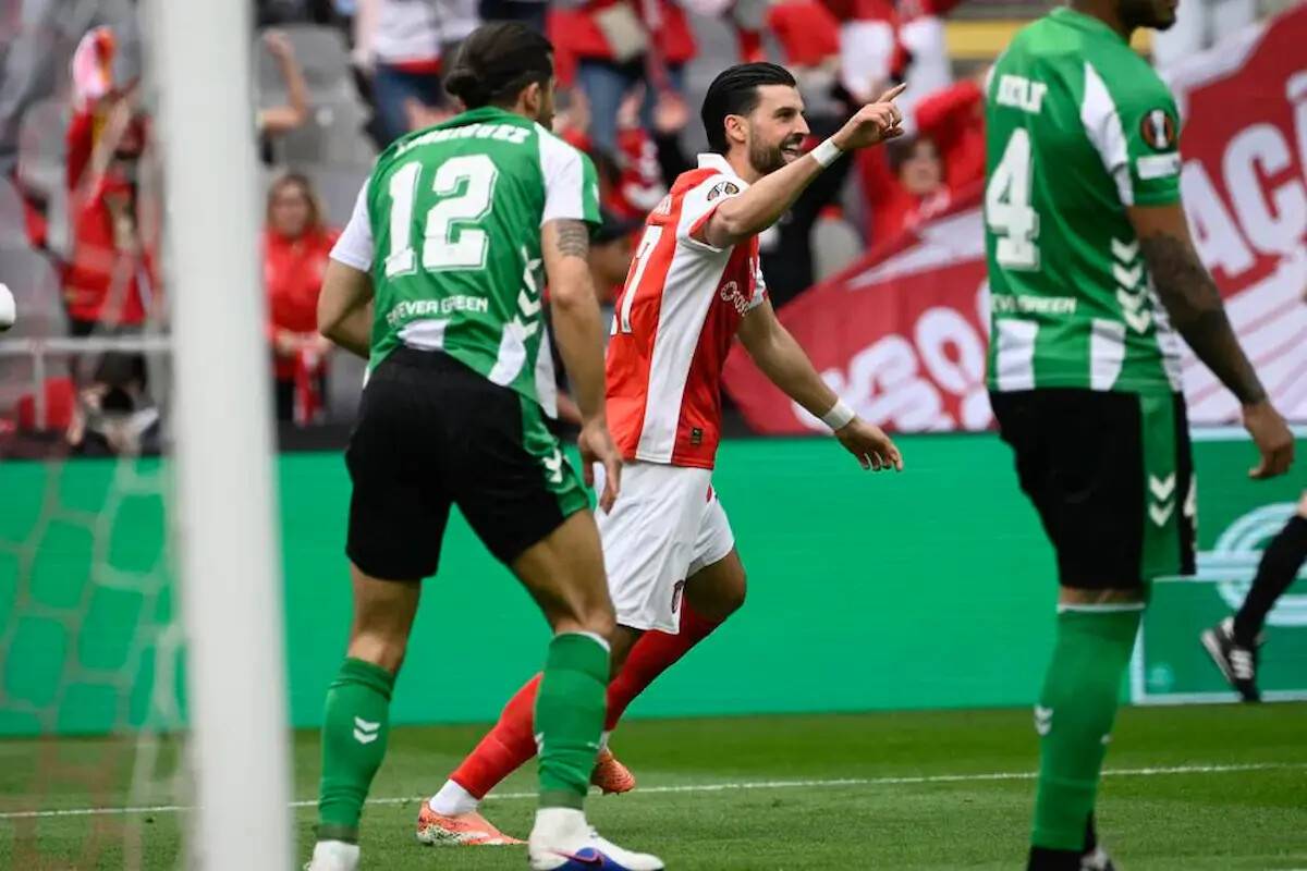 Así jugaron los futbolistas del Betis ante el Braga