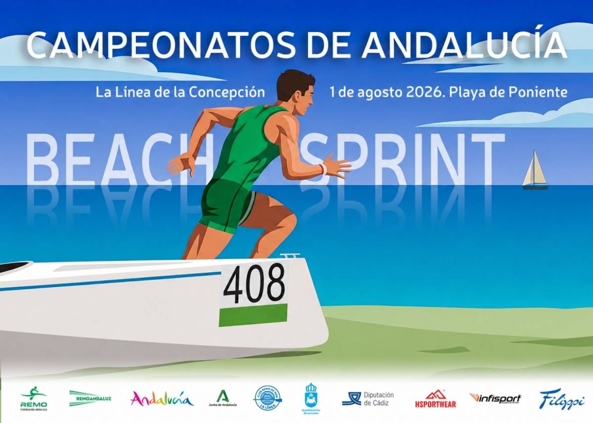 El Campeonato de Andalucía de remo beach sprint, este sábado en La Línea 