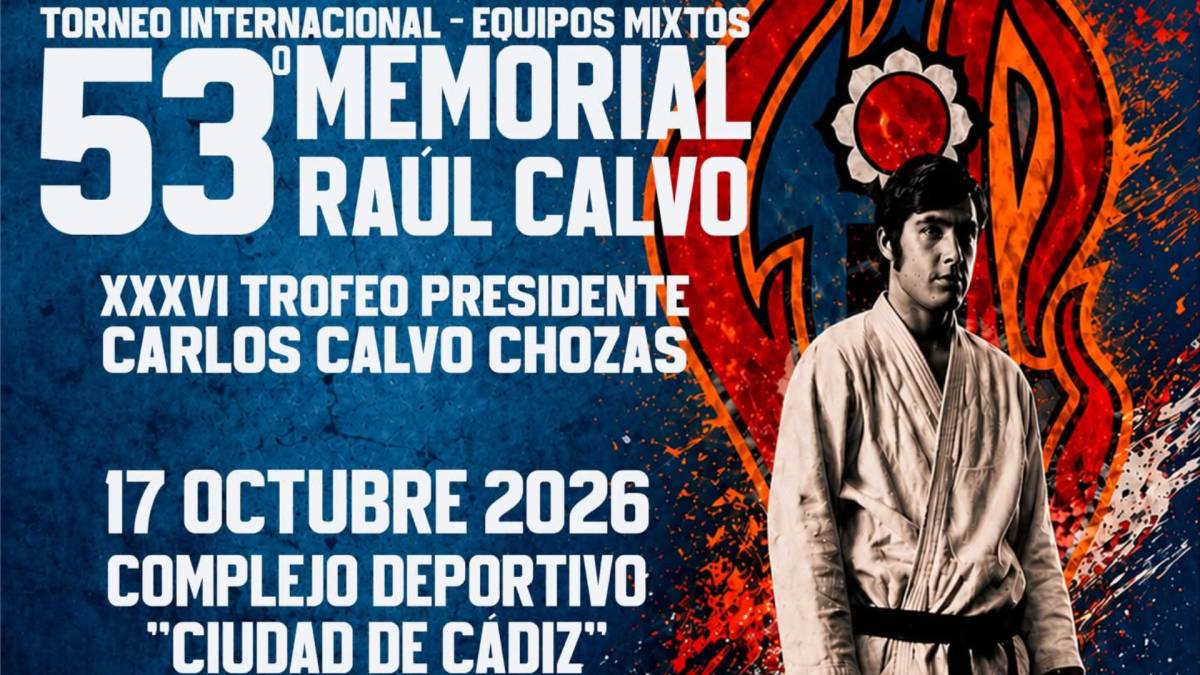Cádiz Hosts 53rd Raúl Calvo Memorial International Judo Tournament